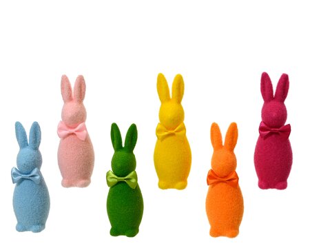 Konijn polyfoam l10b10h30cm a6