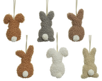 Konijn teddy l3b6h11cm a6 - afbeelding 2