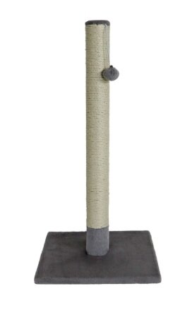 Krabpaal caty novo+bal 62cm grijs