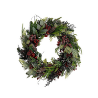 Krans bodi d50cm bordeaux