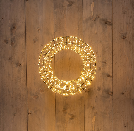 Krans metaal 1200l 36x8cm cw+flash