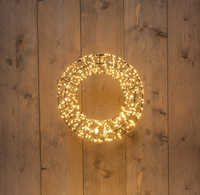 Krans metaal 1200l 36x8cm cw+flash