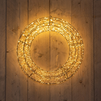 Krans metaal 1800led 58x12cm cw