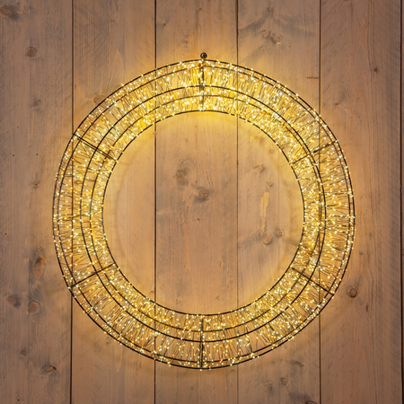 Krans metaal 2400l 70x12cm luxery