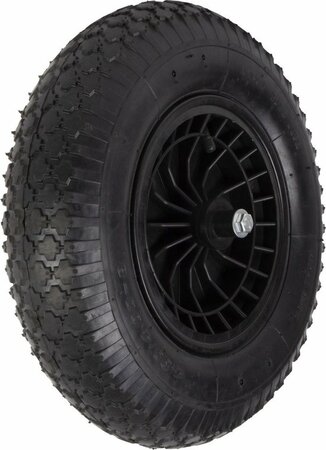 Kruiwagenwiel compleet