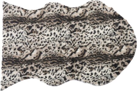 Kunsthuid luipaard l60b90h1cm ntrl