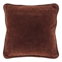 Kussen carmel 45x45cm marsala