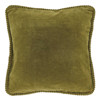 Kussen carmel 45x45cm mosgroen