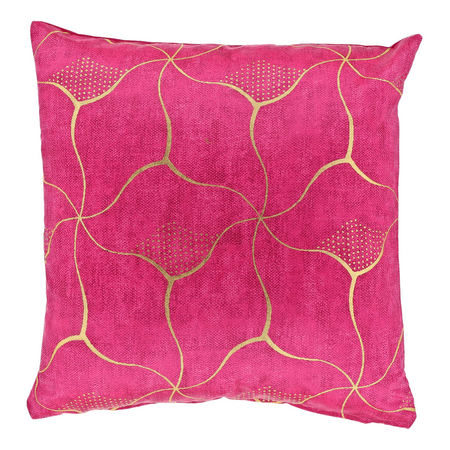 Kussen celina 45x45cm fuchsia