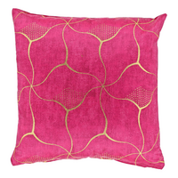 Kussen celina 45x45cm fuchsia