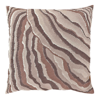 Kussen ezra 45x45cm donkerpaars