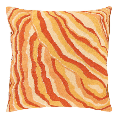 Kussen ezra 45x45cm orange flame