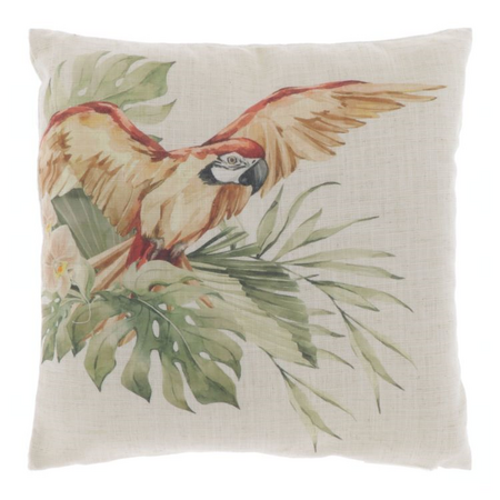 Kussen linnen print l45b45cm des 10