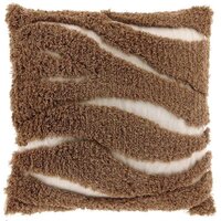 Kussen marina l45xb45cm rocky brown