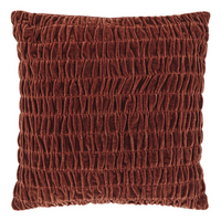 Kussen marjo 45x45cm marsala