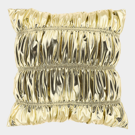 Kussen shine 45x45cm goud