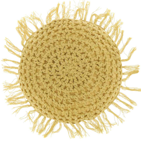 Kussen tufo d45cm sunlight