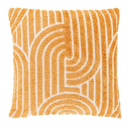 Kussen ziza 45x45cm apricot