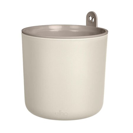 Kweekpot happy herbs d14cm l.wit