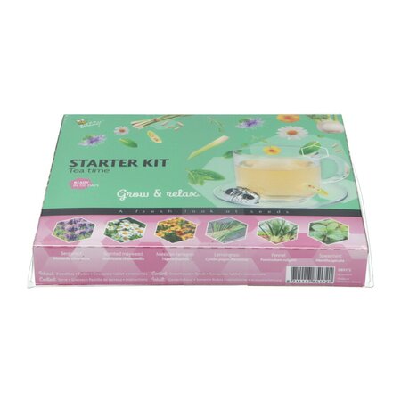 Kweekset 6 thee kruiden - afbeelding 1