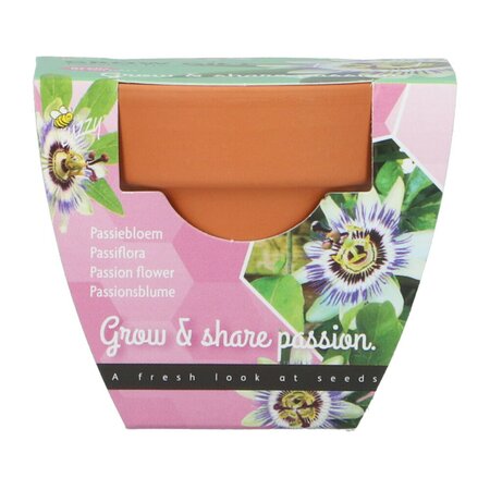 Kweekset groeicadeau passiflora