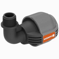 L-stuk buitendraad 25mm1/2 inch