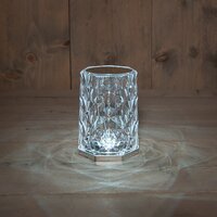 Lamp kristal 12x8.5cm warm wit