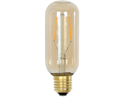 Lamp light glas d4.5h11cm orn