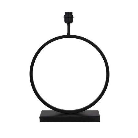 Lampvoet b40h52cm mat zwart