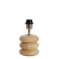 Lampvoet budongo hout d12h12cm brn