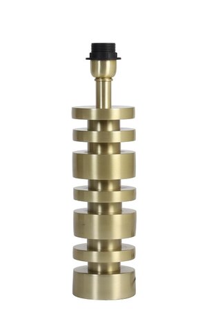 Lampvoet d10.5h35cm mat goud