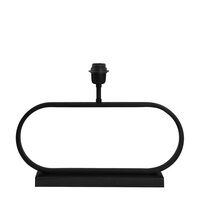 Lampvoet l47b13h29cm zwart