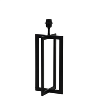 Lampvoet maco l21b21h46cm zwart