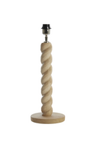 Lampvoet nanno hout d15h45cm brn