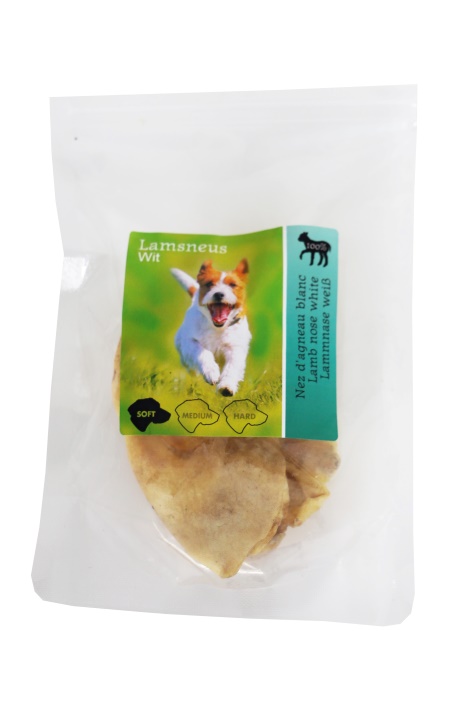 Lamsneus wit zak 3st