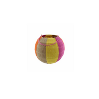 Lantaarn jute d20h50cm multi