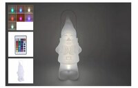 Lantaarn led kabouter 21x20x50cm wit