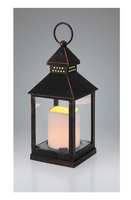 LANTAARN MET LED KAARS 23CM