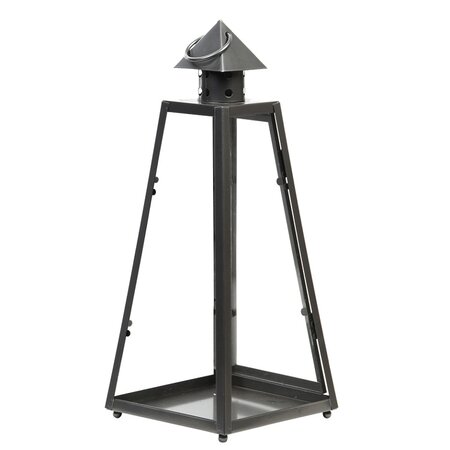 Lantaarn pyramide l17b17h40cm