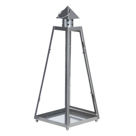 Lantaarn pyramide l21b21h55cm