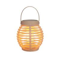 Lantaarn solar 15x15cm zand - afbeelding 2