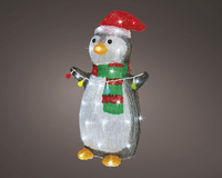 Led acryl pinguin b28h45cm-48l k.wt