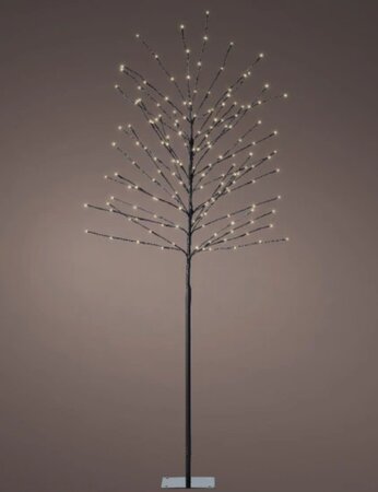 Led boom d70h180cm zwart/warm wit