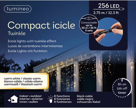 Led ccl cmpct l375h80 zwrt/wwt/kwrm - afbeelding 1
