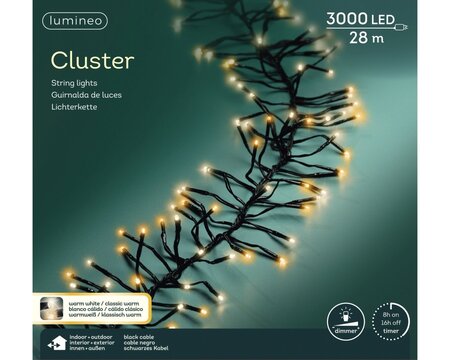 Led cluster l27m-3000l zwrt/duo