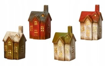 Led huis l8.5b10h16.5cm-1l per stuk