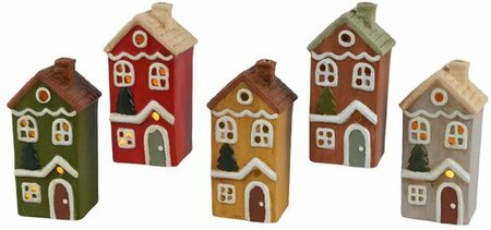 Led huis l8.6b7.8h17.6cm-1l per stuk