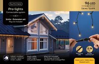 Led icicle b360h60cm zwrt/kl.wrm