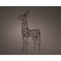 Led rendier l19b50h85cm-45l brn/wwt