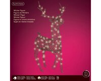 Led rendier l26b86h147cm brn/wwt - afbeelding 2